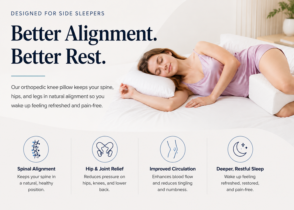 StrengthAlign™ Orthopedic Knee Pillow
