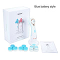 3 Heads Sonic Facial Cleansing Brush Silicone Face Wash Brush Blackhead Removal Acne Pore Cleanser Deep Facial Cleansing Machine