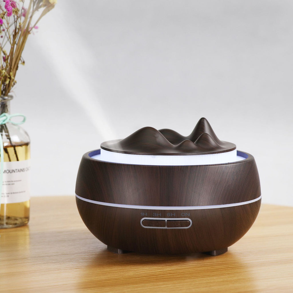 New Wuyishan Wood Grain Essential Oil Aromatherapy Humidifier